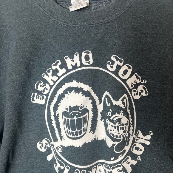 𝅺Eskimo Joes sweatshirt Medium - Picture 2 of 2